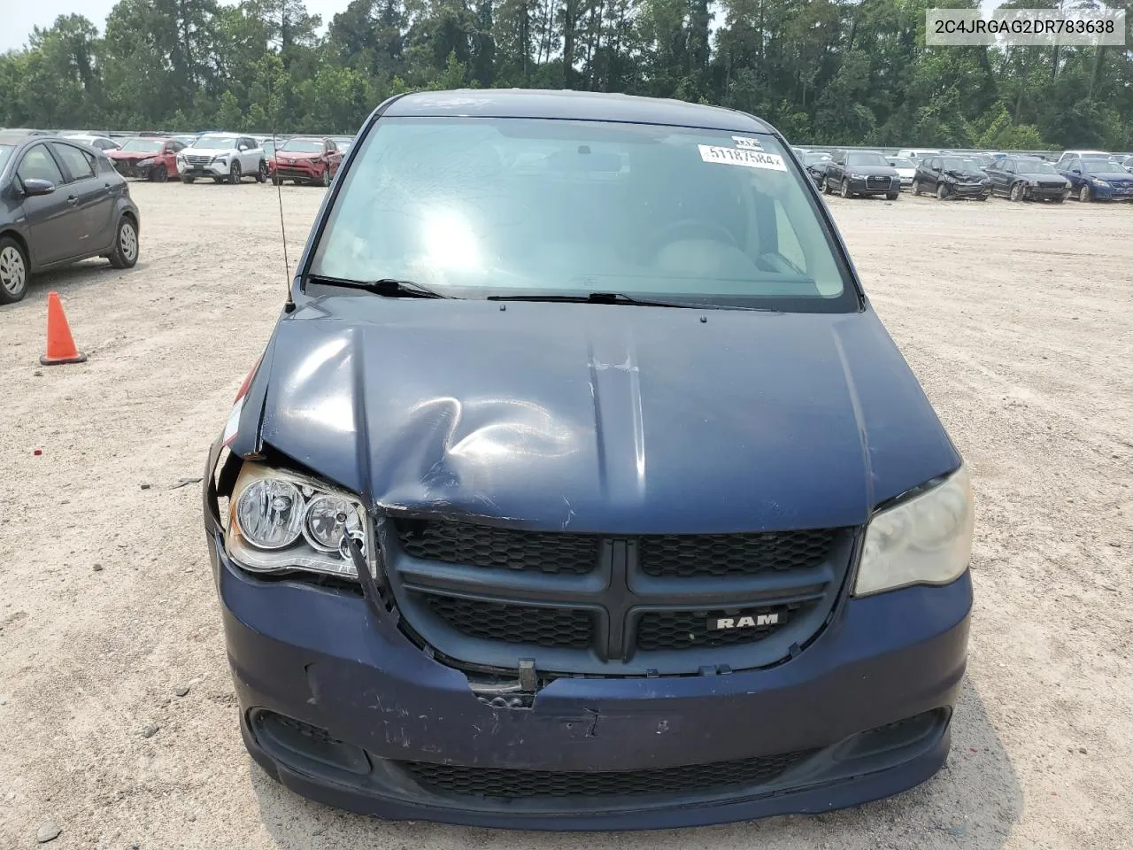 2C4JRGAG2DR783638 2013 Ram Tradesman