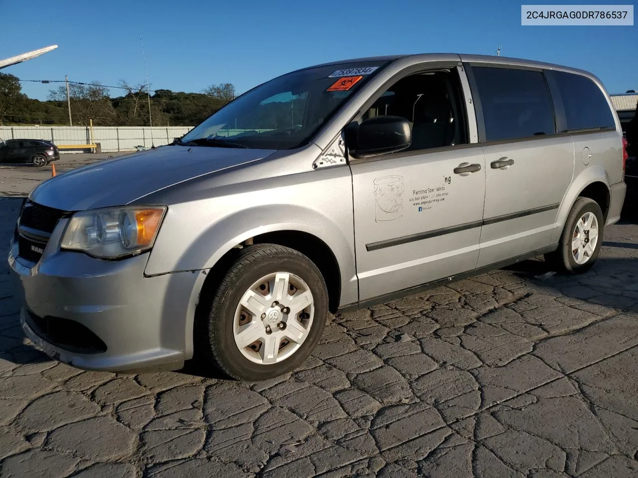 2013 Ram Tradesman VIN: 2C4JRGAG0DR786537 Lot: 75397834