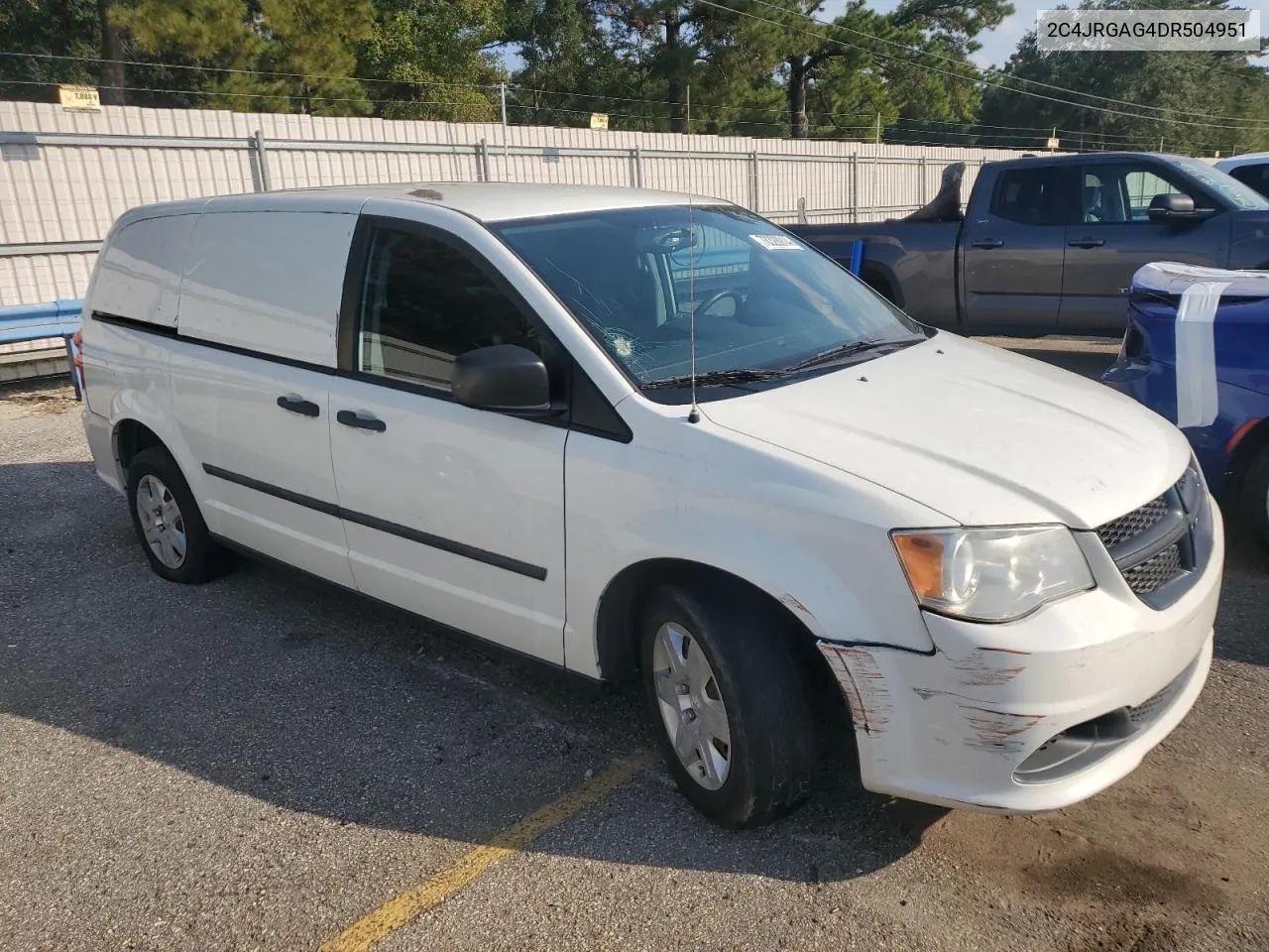 2013 Ram Tradesman VIN: 2C4JRGAG4DR504951 Lot: 76328914