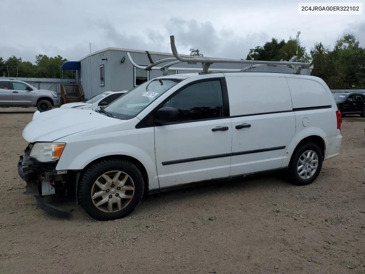 2014 Ram Tradesman VIN: 2C4JRGAG0ER322102 Lot: 72892174