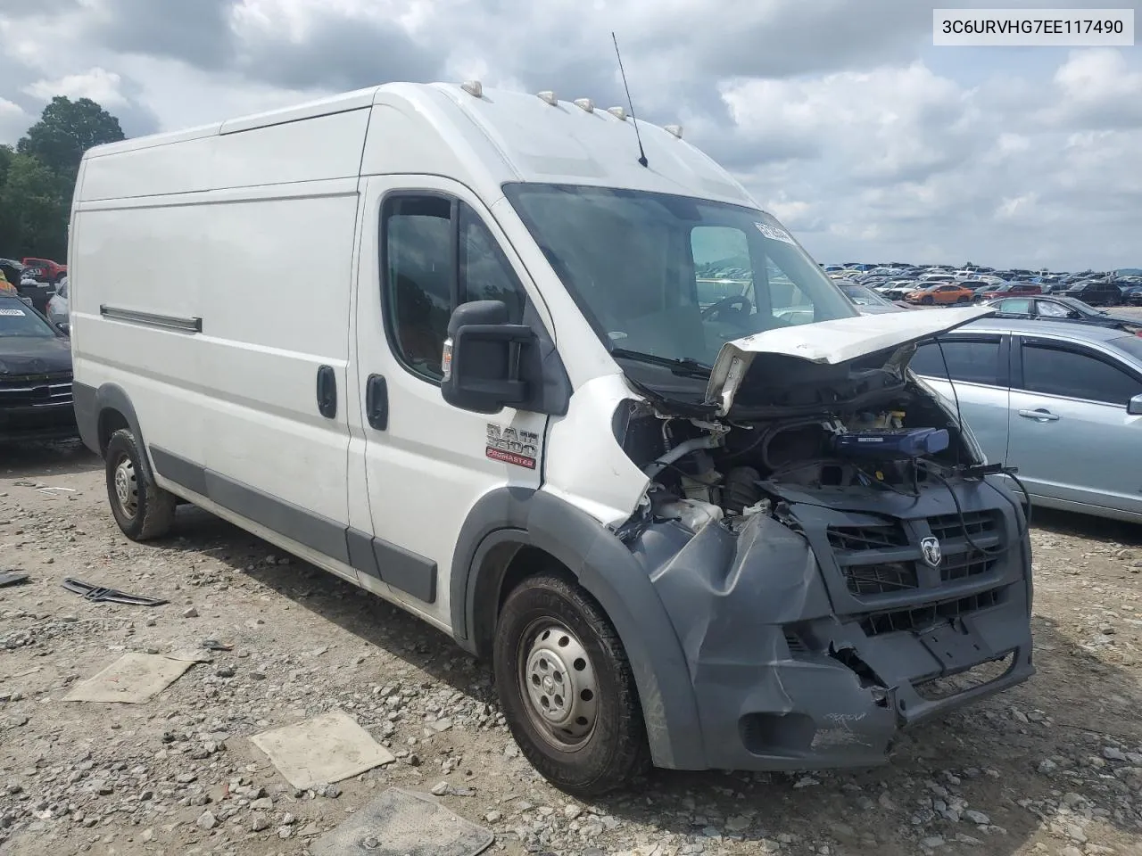 2014 Ram Promaster 3500 3500 High VIN: 3C6URVHG7EE117490 Lot: 57128544