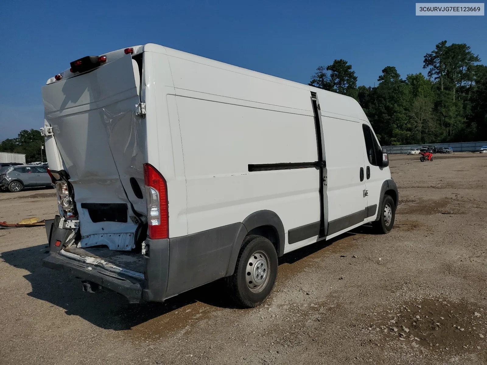 2014 Ram Promaster 3500 3500 High VIN: 3C6URVJG7EE123669 Lot: 61323324