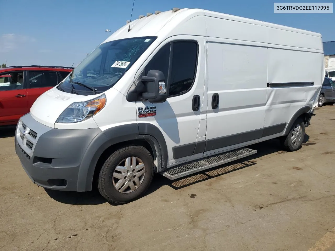 2014 Ram Promaster 2500 2500 High VIN: 3C6TRVDG2EE117995 Lot: 70473664