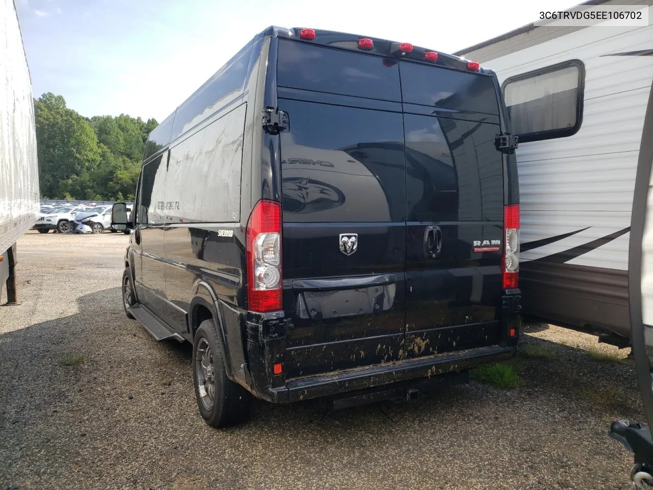 2014 Ram Promaster 2500 2500 High VIN: 3C6TRVDG5EE106702 Lot: 71810974