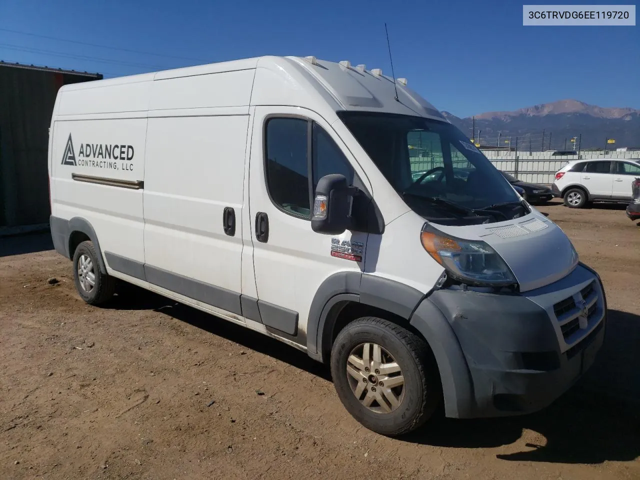 2014 Ram Promaster 2500 2500 High VIN: 3C6TRVDG6EE119720 Lot: 72439814