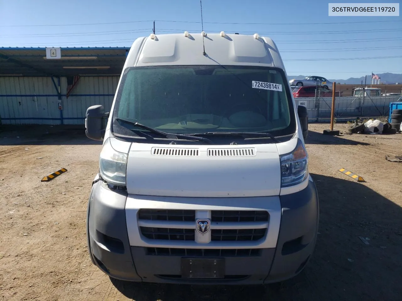 2014 Ram Promaster 2500 2500 High VIN: 3C6TRVDG6EE119720 Lot: 72439814