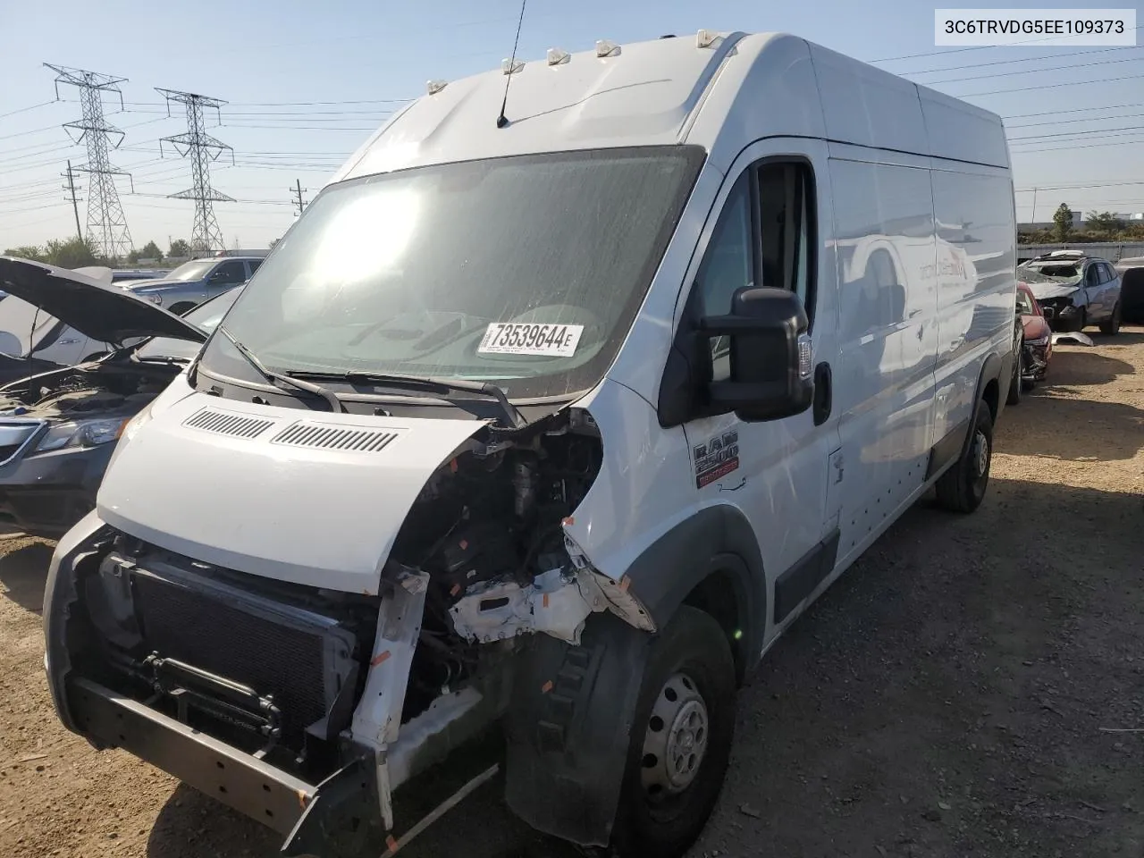 2014 Ram Promaster 2500 2500 High VIN: 3C6TRVDG5EE109373 Lot: 73539644