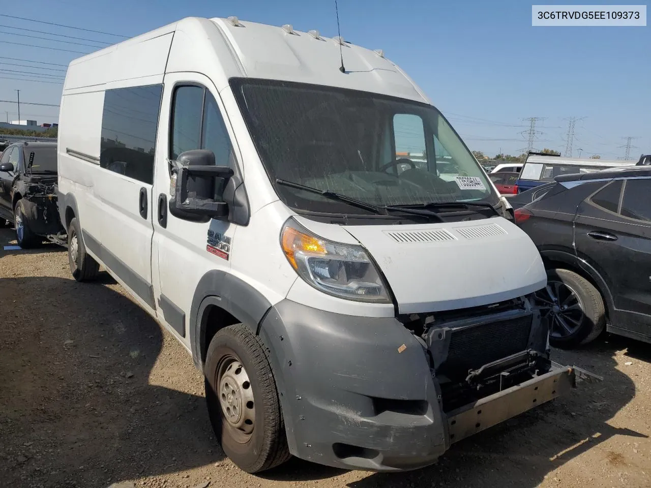 2014 Ram Promaster 2500 2500 High VIN: 3C6TRVDG5EE109373 Lot: 73539644