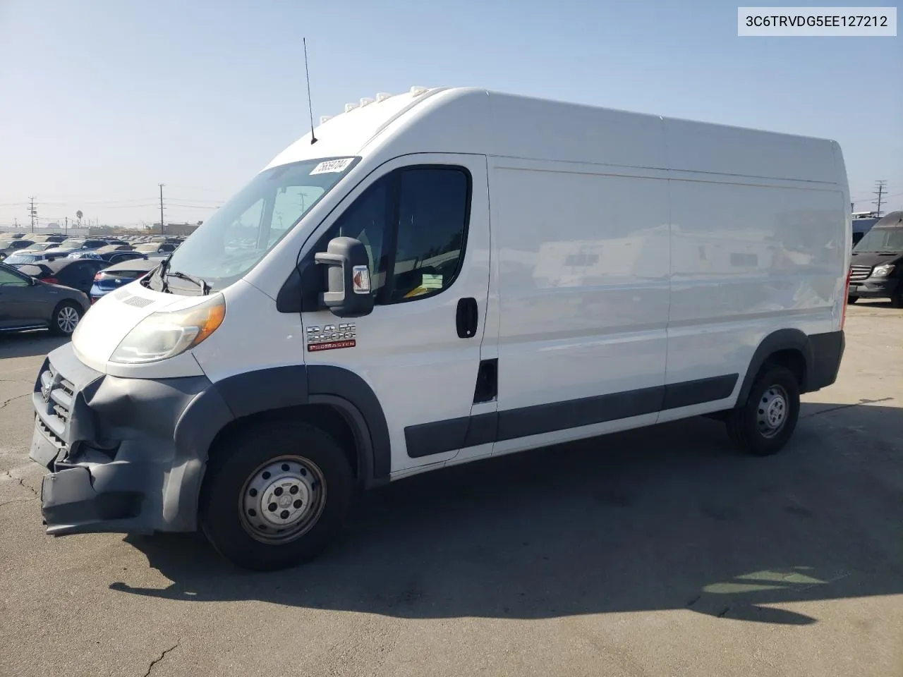 2014 Ram Promaster 2500 2500 High VIN: 3C6TRVDG5EE127212 Lot: 75659704