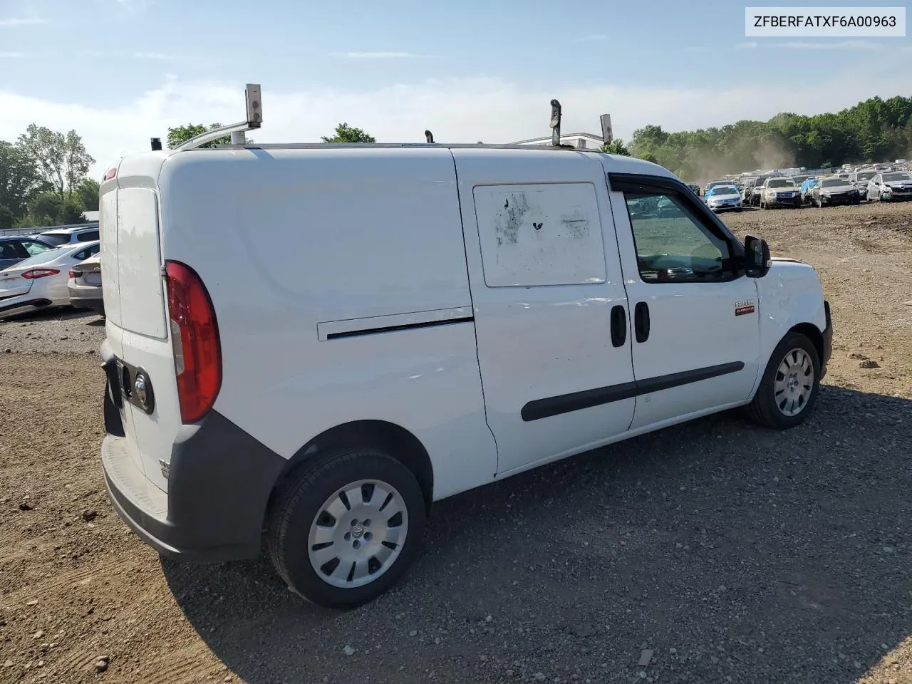 2015 Ram Promaster City VIN: ZFBERFATXF6A00963 Lot: 55489834