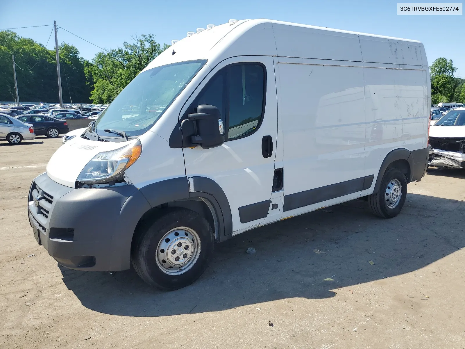 2015 Ram Promaster 1500 1500 High VIN: 3C6TRVBGXFE502774 Lot: 56459624