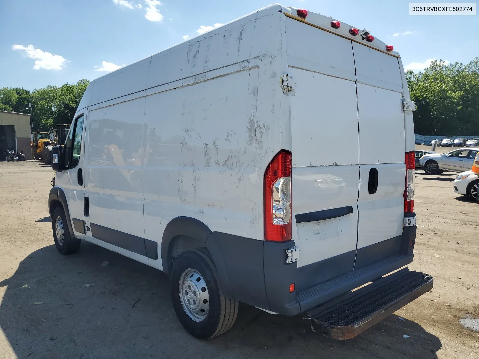 2015 Ram Promaster 1500 1500 High VIN: 3C6TRVBGXFE502774 Lot: 56459624