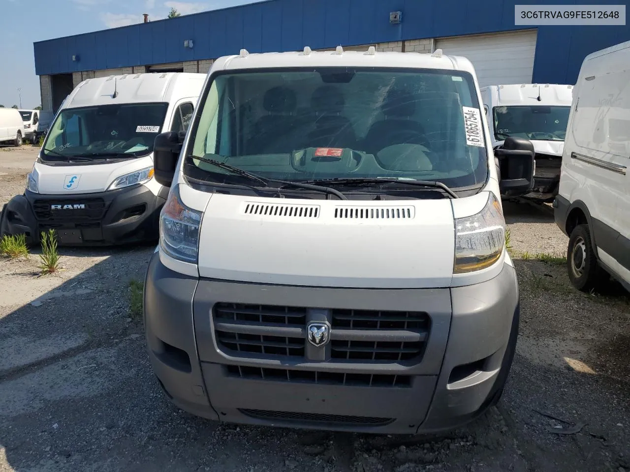 2015 Ram Promaster 1500 1500 Standard VIN: 3C6TRVAG9FE512648 Lot: 61865754