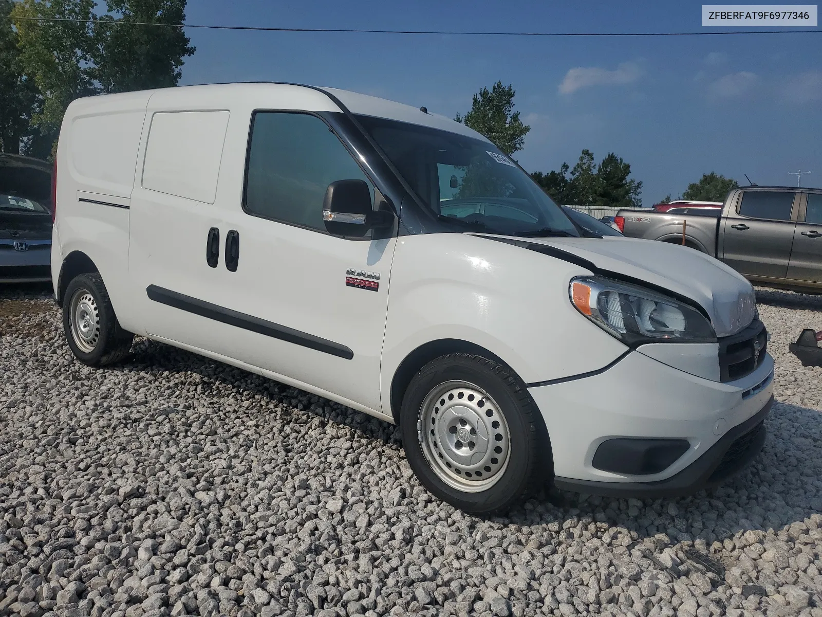 2015 Ram Promaster City VIN: ZFBERFAT9F6977346 Lot: 68514454