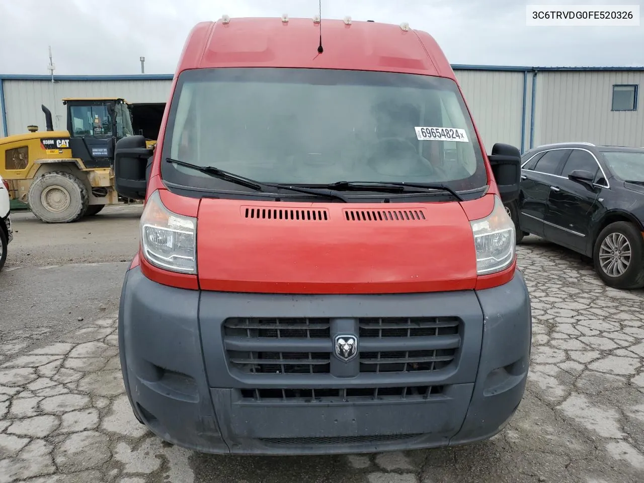 2015 Ram Promaster 2500 2500 High VIN: 3C6TRVDG0FE520326 Lot: 69654824