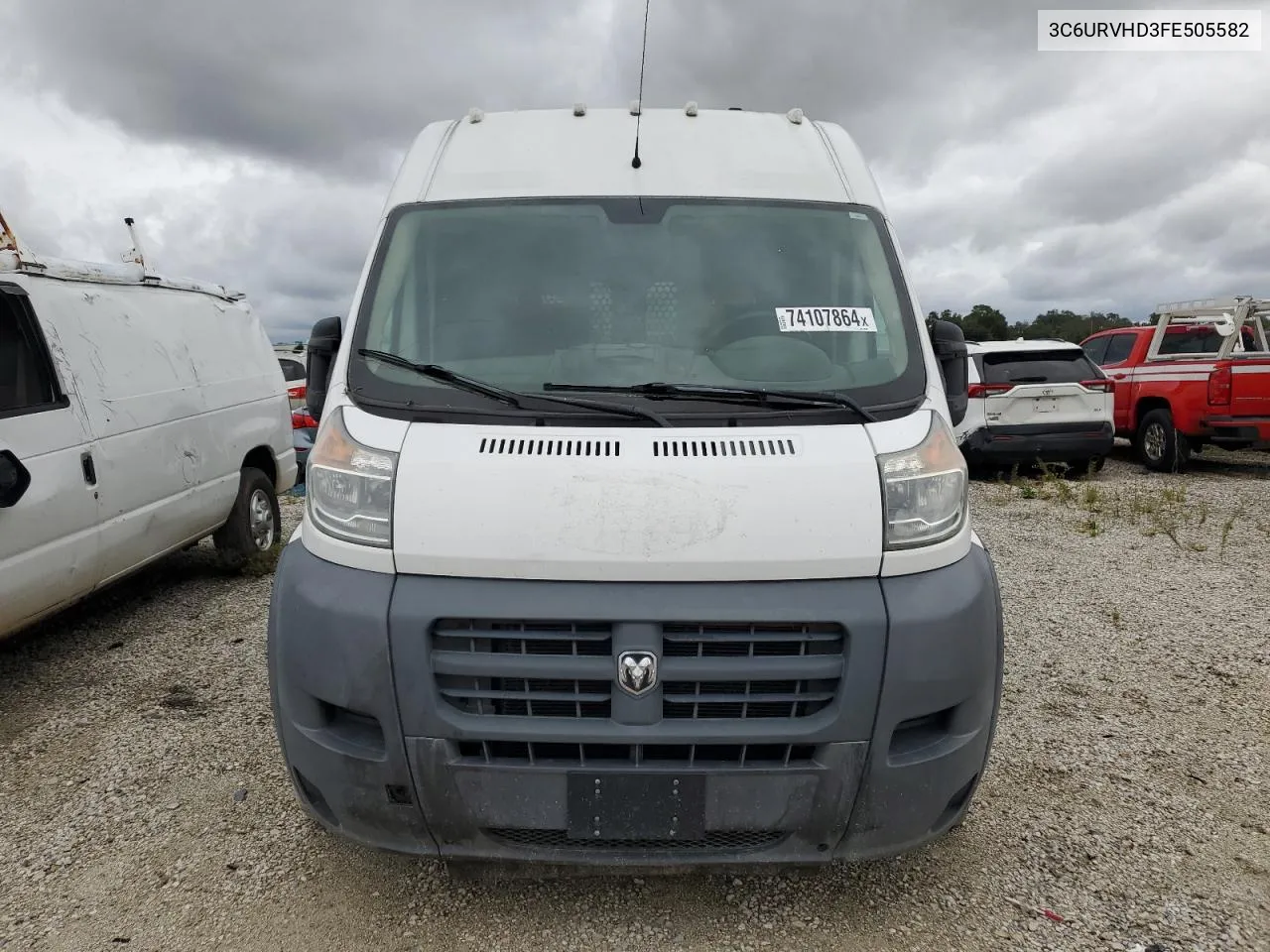 2015 Ram Promaster 3500 3500 High VIN: 3C6URVHD3FE505582 Lot: 74107864