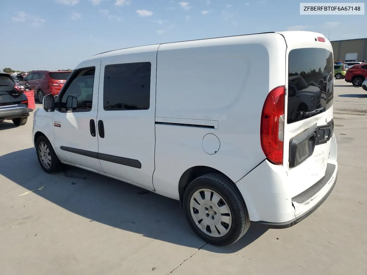 2015 Ram Promaster City Slt VIN: ZFBERFBT0F6A67148 Lot: 75097204