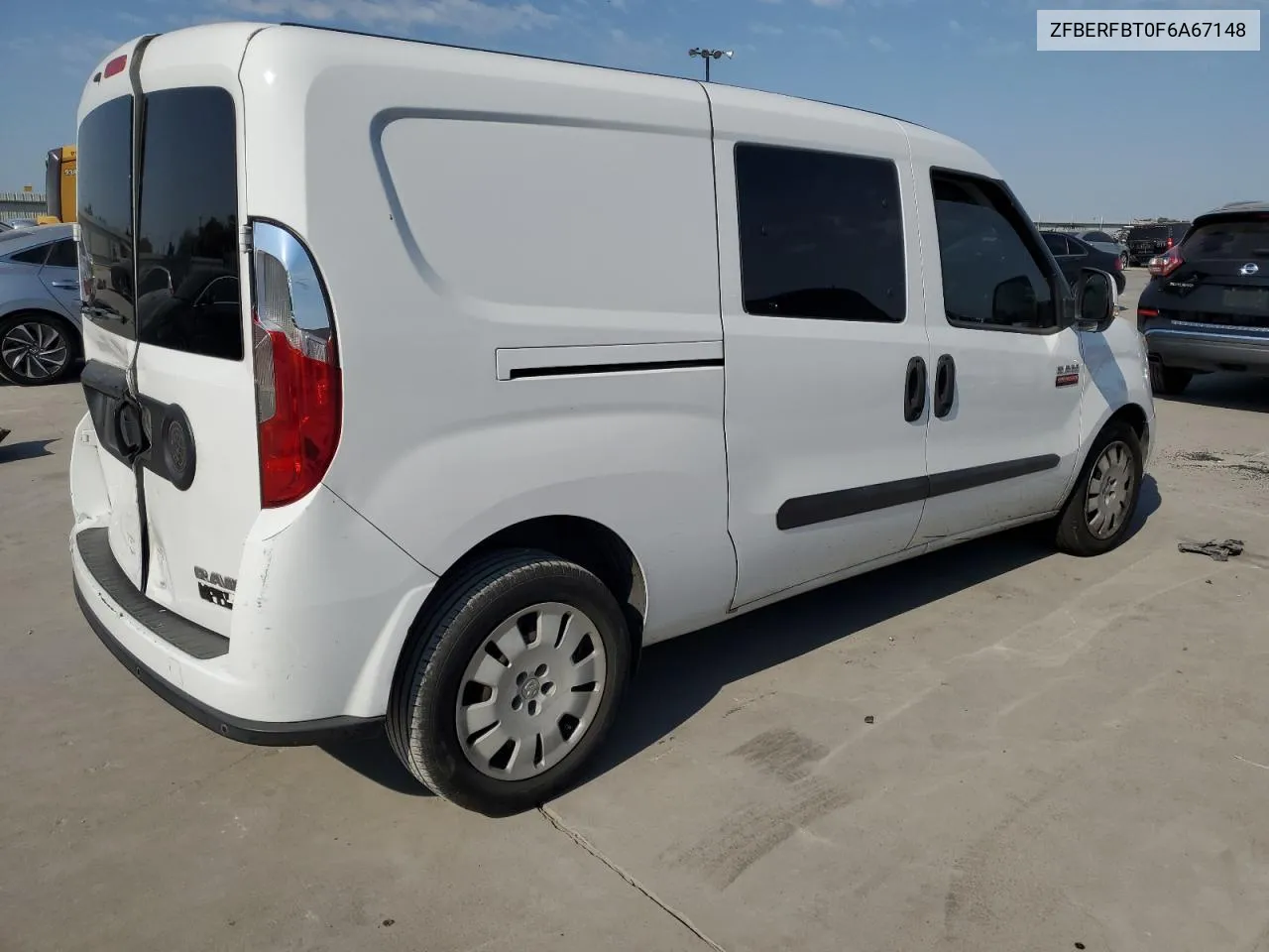 2015 Ram Promaster City Slt VIN: ZFBERFBT0F6A67148 Lot: 75097204