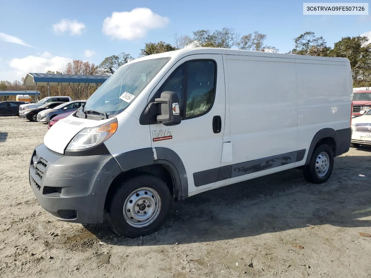 2015 Ram Promaster 1500 1500 Standard VIN: 3C6TRVAG9FE507126 Lot: 75546584