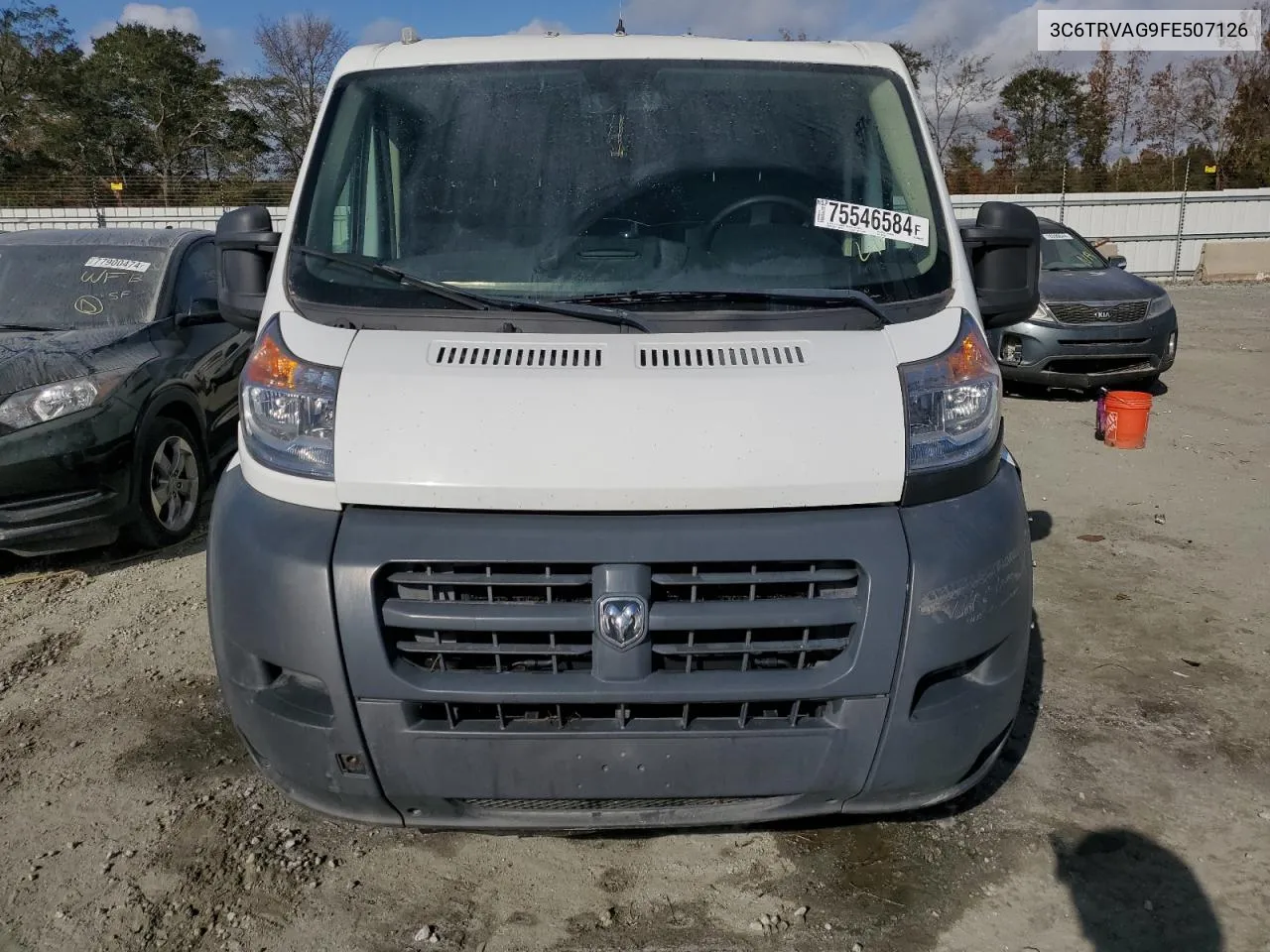 2015 Ram Promaster 1500 1500 Standard VIN: 3C6TRVAG9FE507126 Lot: 75546584