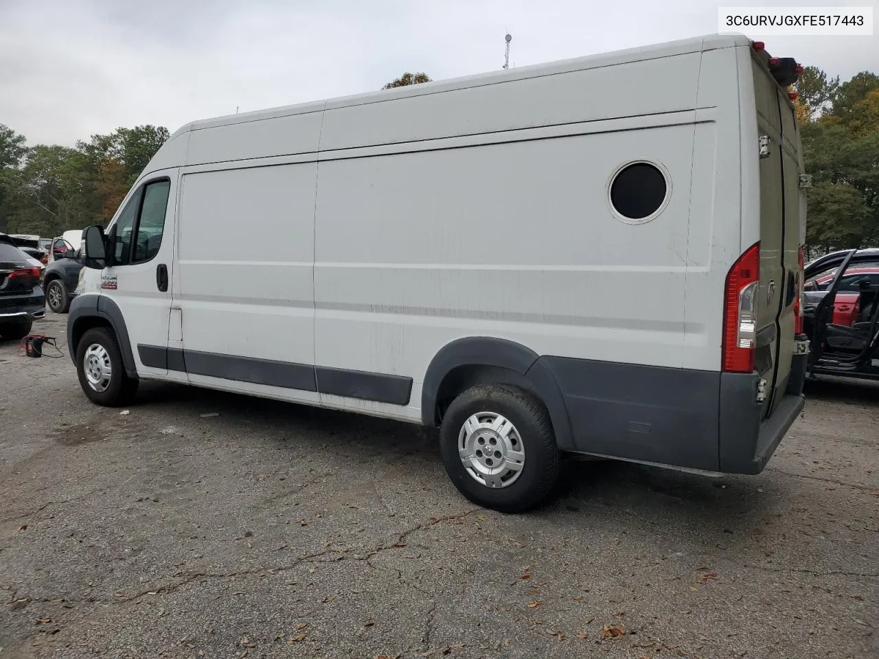 2015 Ram Promaster 3500 3500 High VIN: 3C6URVJGXFE517443 Lot: 77877964