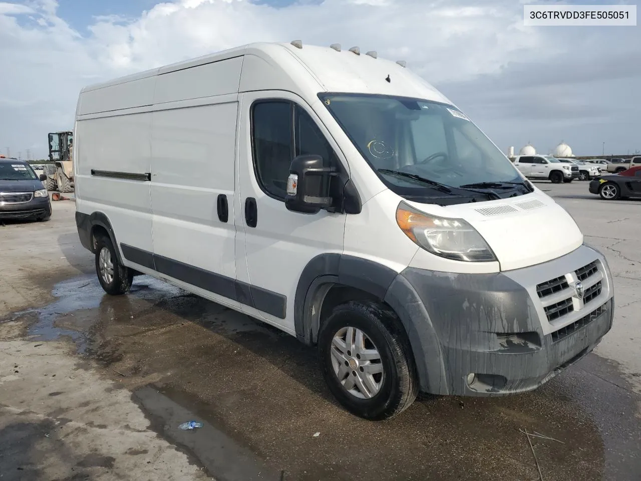 2015 Ram Promaster 2500 2500 High VIN: 3C6TRVDD3FE505051 Lot: 79109064