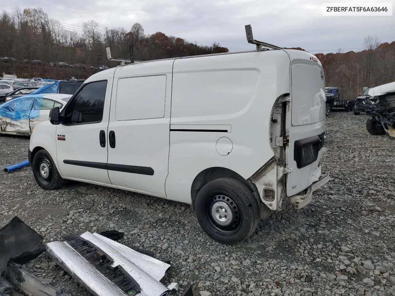 2015 Ram Promaster City VIN: ZFBERFAT5F6A63646 Lot: 79182554