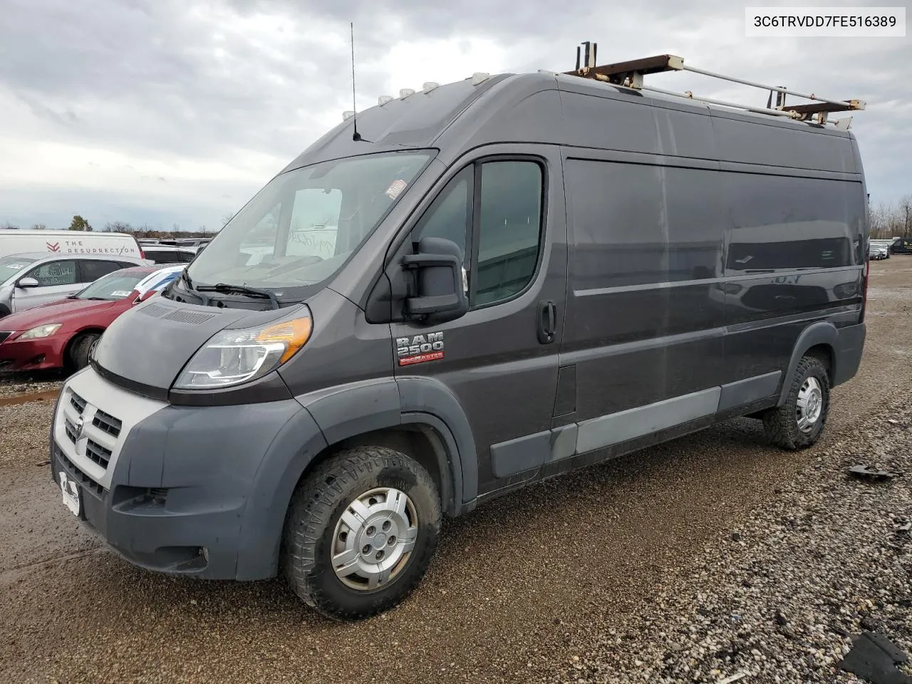 2015 Ram Promaster 2500 2500 High VIN: 3C6TRVDD7FE516389 Lot: 79406244