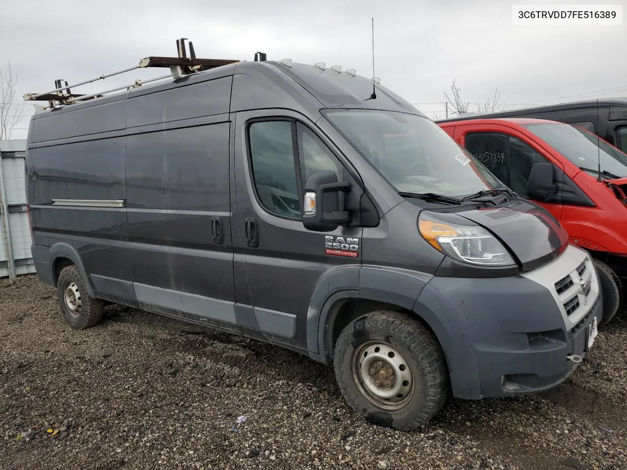 2015 Ram Promaster 2500 2500 High VIN: 3C6TRVDD7FE516389 Lot: 79406244