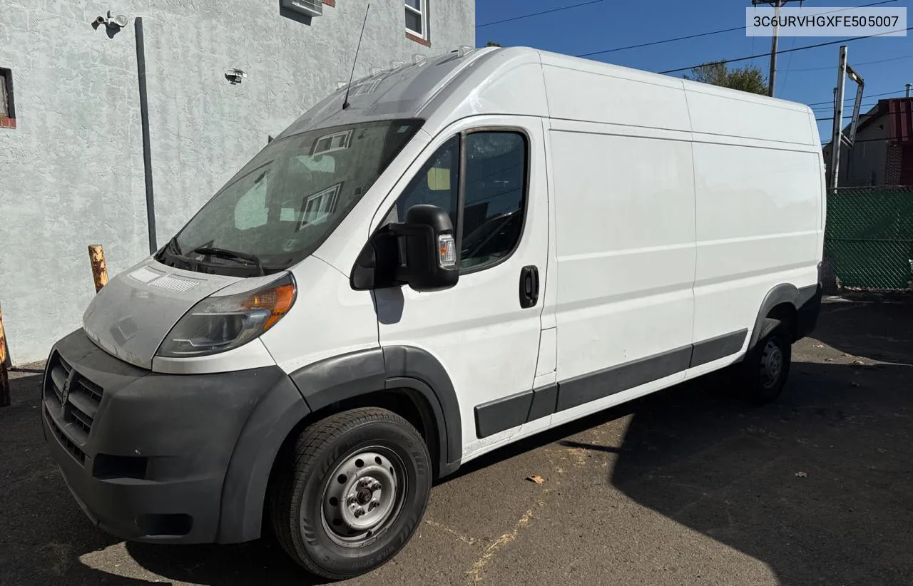 2015 Ram Promaster 3500 3500 High VIN: 3C6URVHGXFE505007 Lot: 80241974