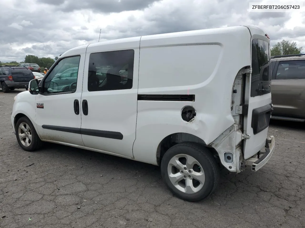 2016 Ram Promaster City Slt VIN: ZFBERFBT2G6C57423 Lot: 59997944