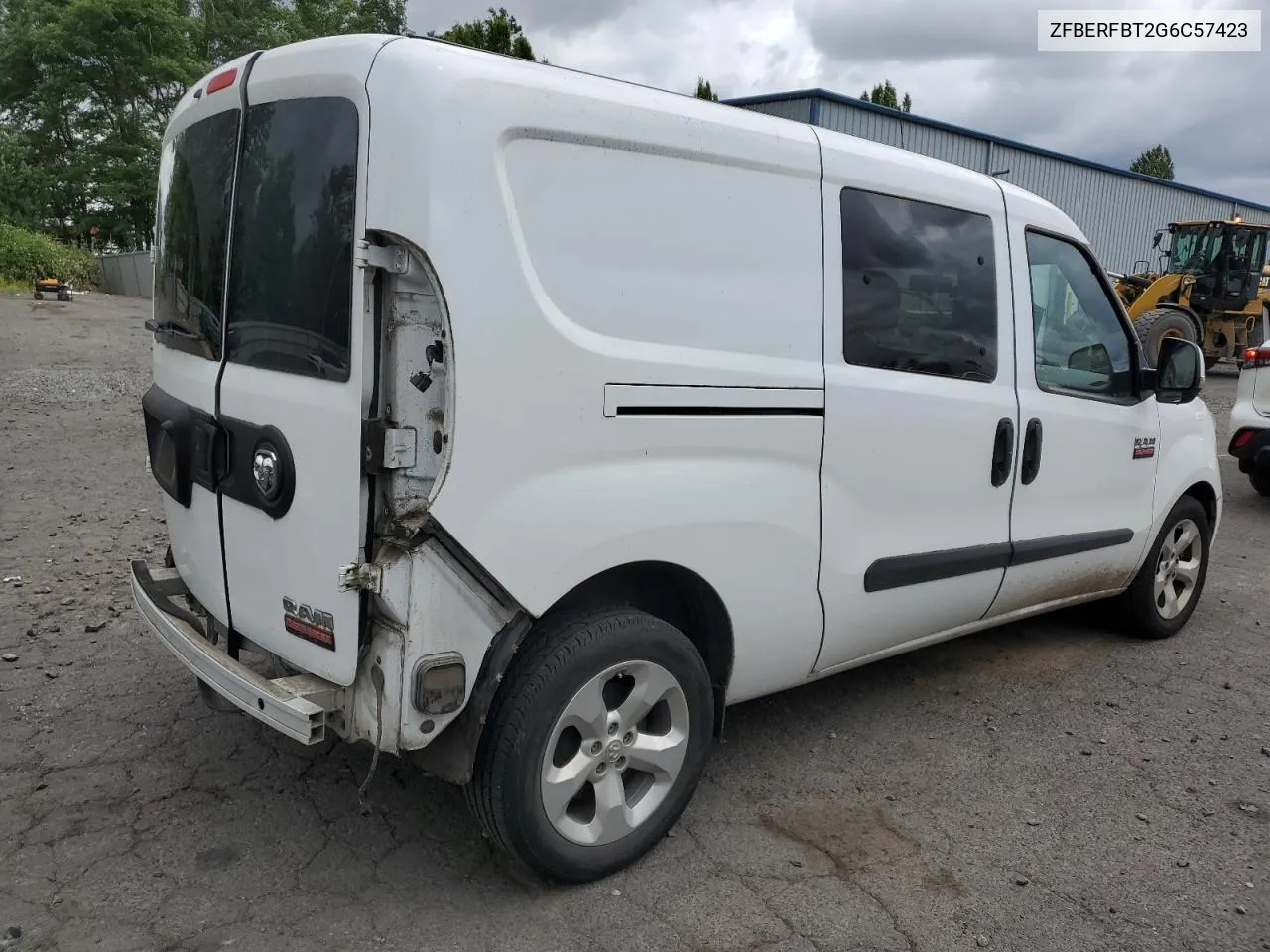 2016 Ram Promaster City Slt VIN: ZFBERFBT2G6C57423 Lot: 59997944