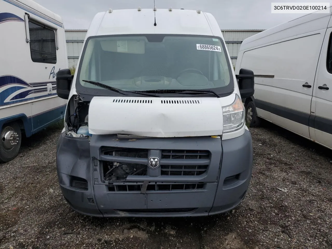 3C6TRVDG2GE100214 2016 Ram Promaster 2500 2500 High