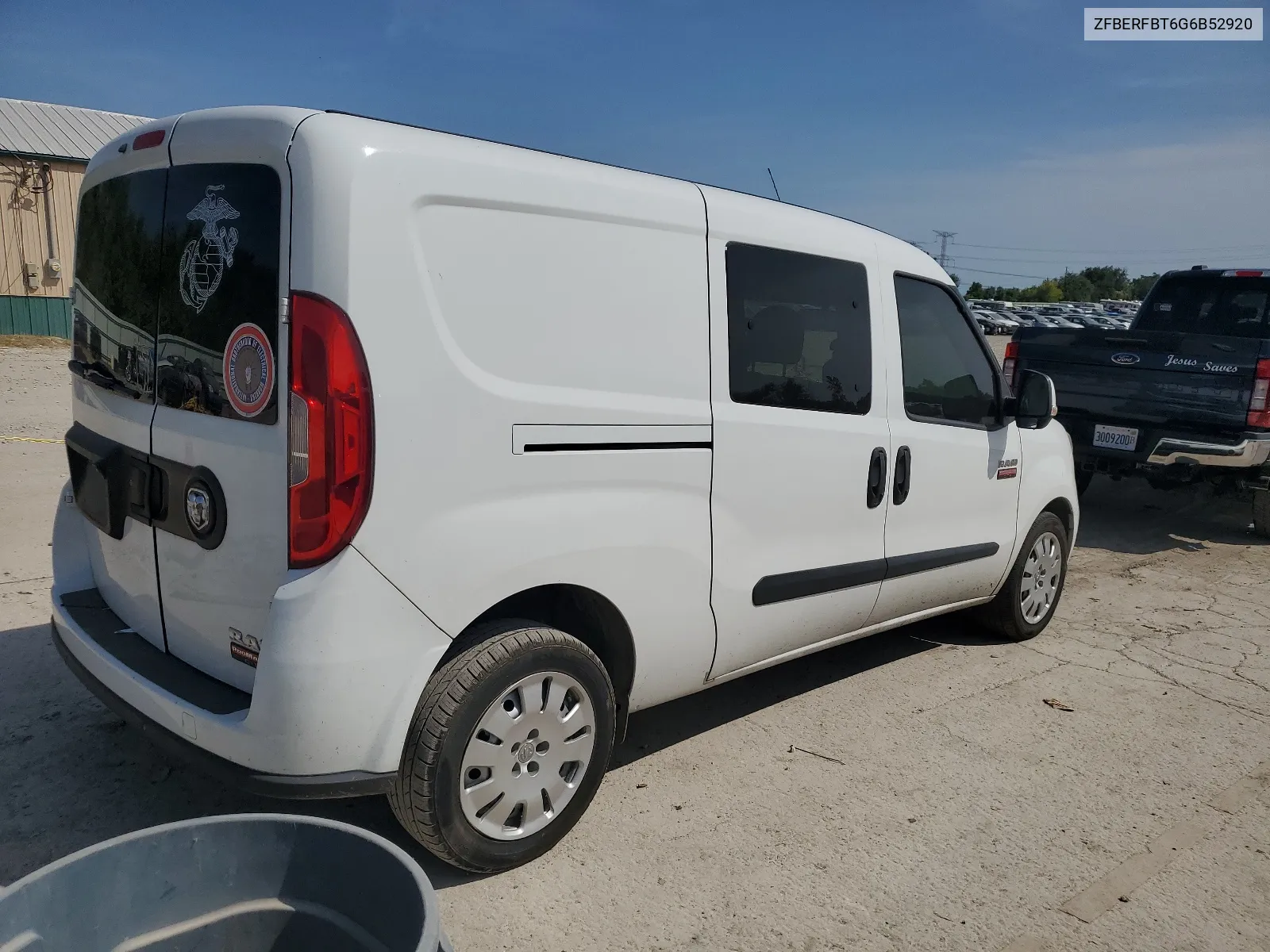 ZFBERFBT6G6B52920 2016 Ram Promaster City Slt