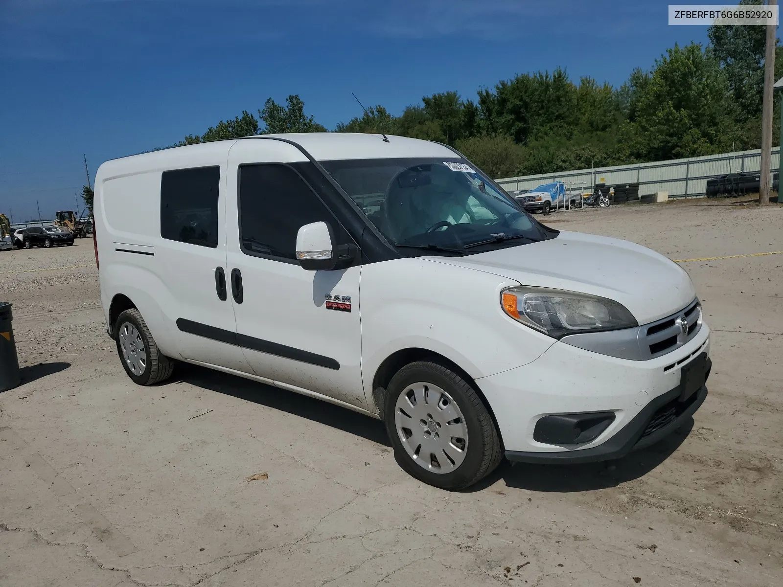 2016 Ram Promaster City Slt VIN: ZFBERFBT6G6B52920 Lot: 69028154