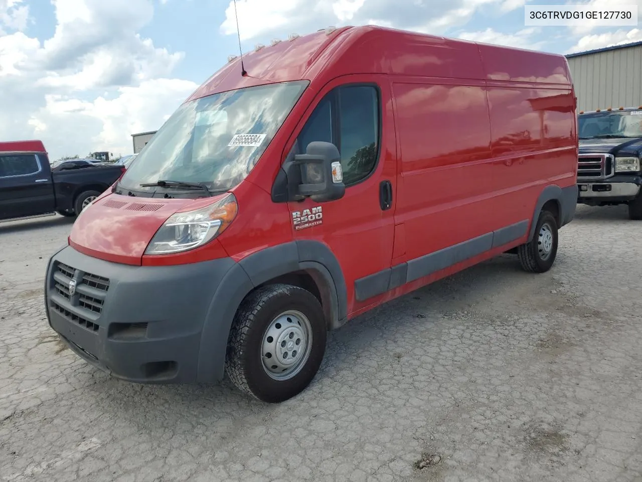 2016 Ram Promaster 2500 2500 High VIN: 3C6TRVDG1GE127730 Lot: 69656584