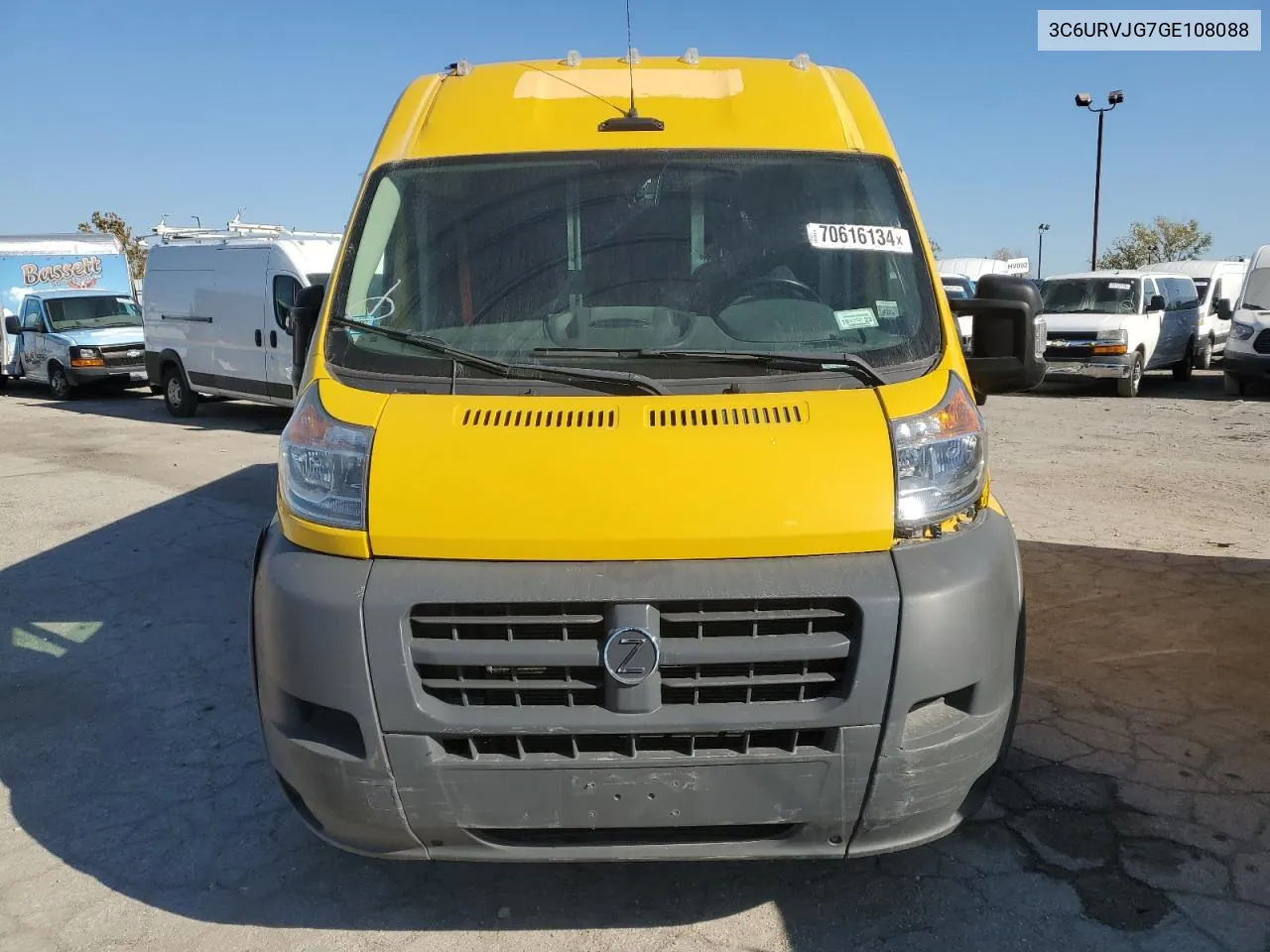 2016 Ram Promaster VIN: 3C6URVJG7GE108088 Lot: 70616134