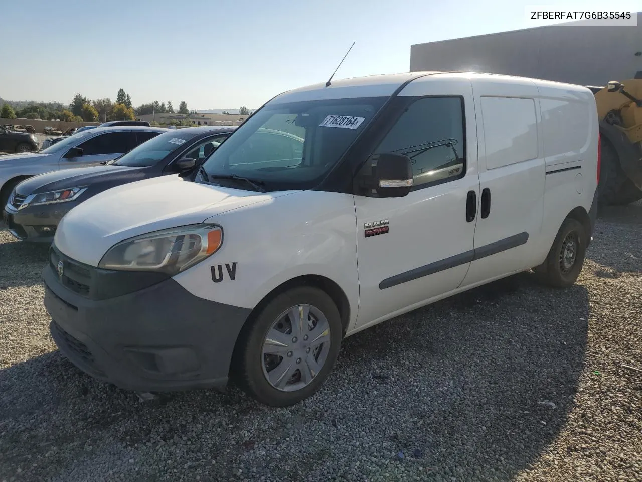 2016 Ram Promaster City VIN: ZFBERFAT7G6B35545 Lot: 71628164