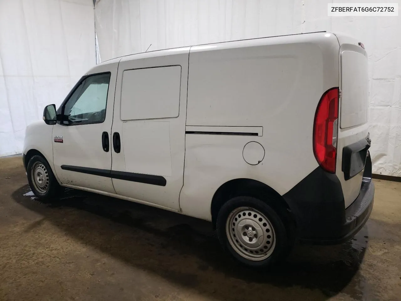 2016 Ram Promaster City VIN: ZFBERFAT6G6C72752 Lot: 77365794