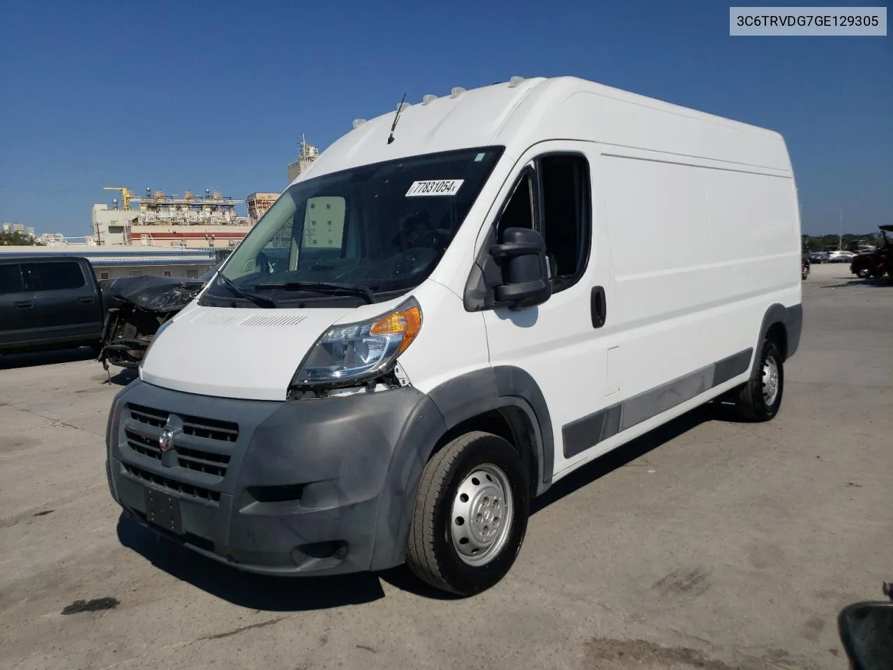 2016 Ram Promaster 2500 2500 High VIN: 3C6TRVDG7GE129305 Lot: 77831054