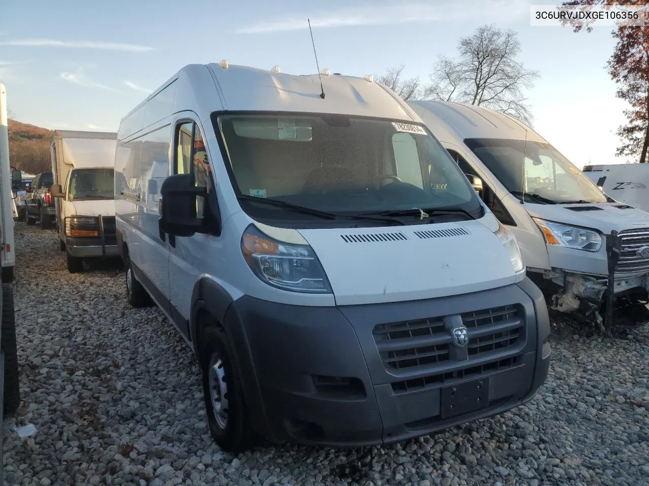 2016 Ram Promaster 3500 3500 High VIN: 3C6URVJDXGE106356 Lot: 78230814