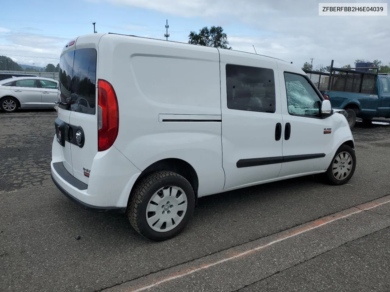 2017 Ram Promaster City Slt VIN: ZFBERFBB2H6E04039 Lot: 56936364