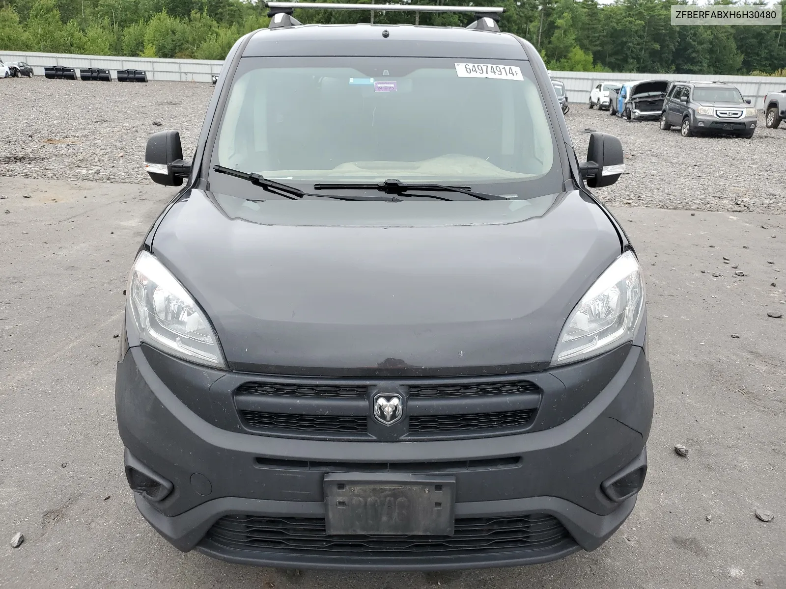 2017 Ram Promaster City VIN: ZFBERFABXH6H30480 Lot: 64974914