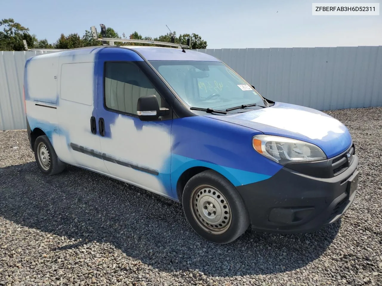 2017 Ram Promaster City VIN: ZFBERFAB3H6D52311 Lot: 69539584