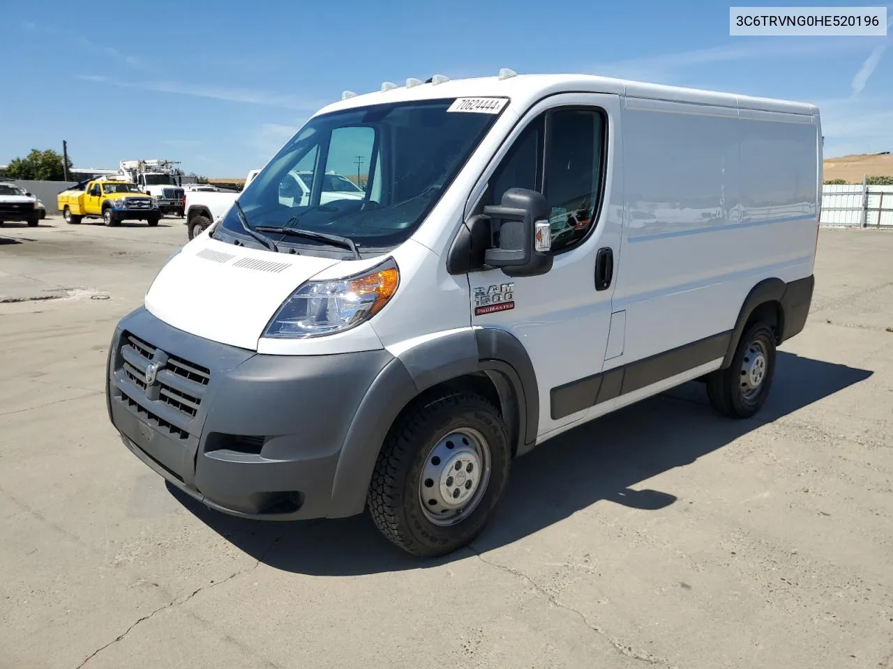 2017 Ram Promaster 1500 1500 Standard VIN: 3C6TRVNG0HE520196 Lot: 70624444