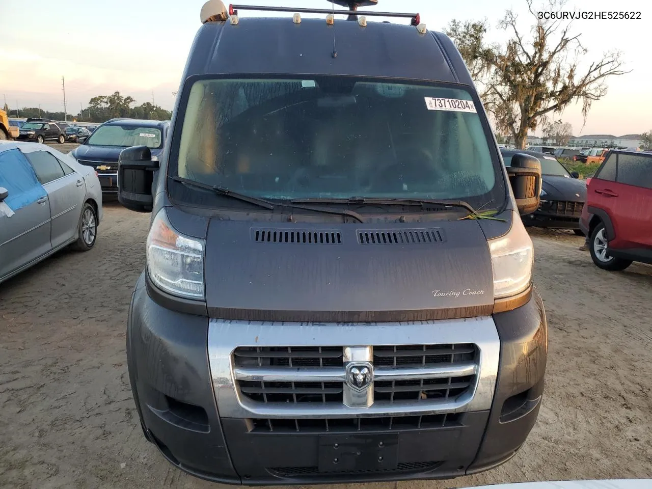 2017 Ram Promaster 3500 3500 High VIN: 3C6URVJG2HE525622 Lot: 73710204