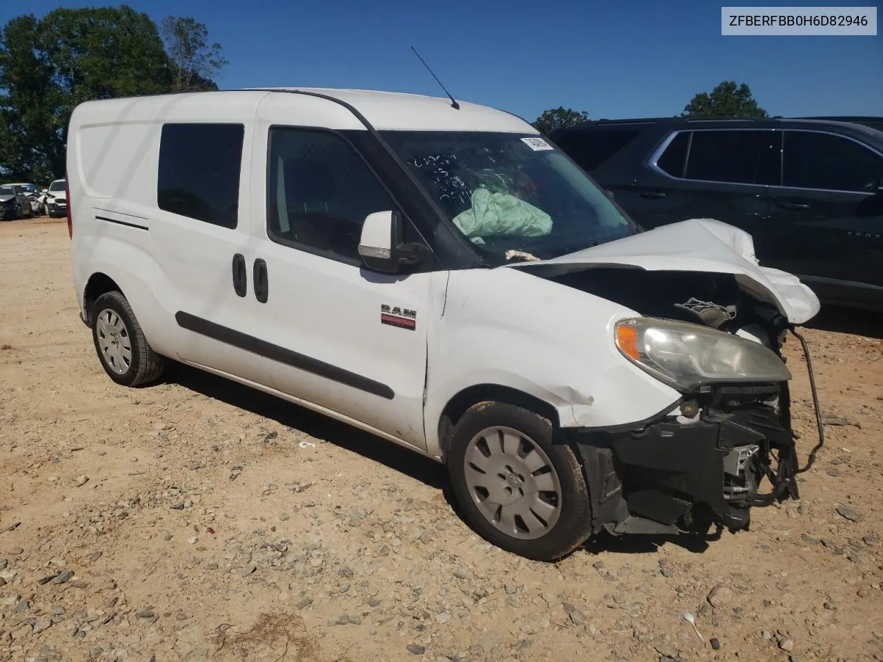 2017 Ram Promaster City Slt VIN: ZFBERFBB0H6D82946 Lot: 74640904