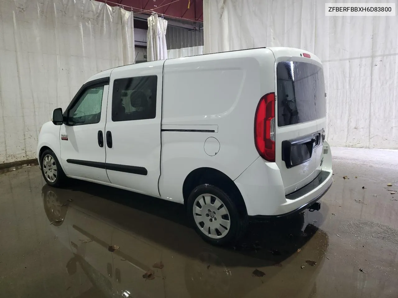 2017 Ram Promaster City Slt VIN: ZFBERFBBXH6D83800 Lot: 75333564