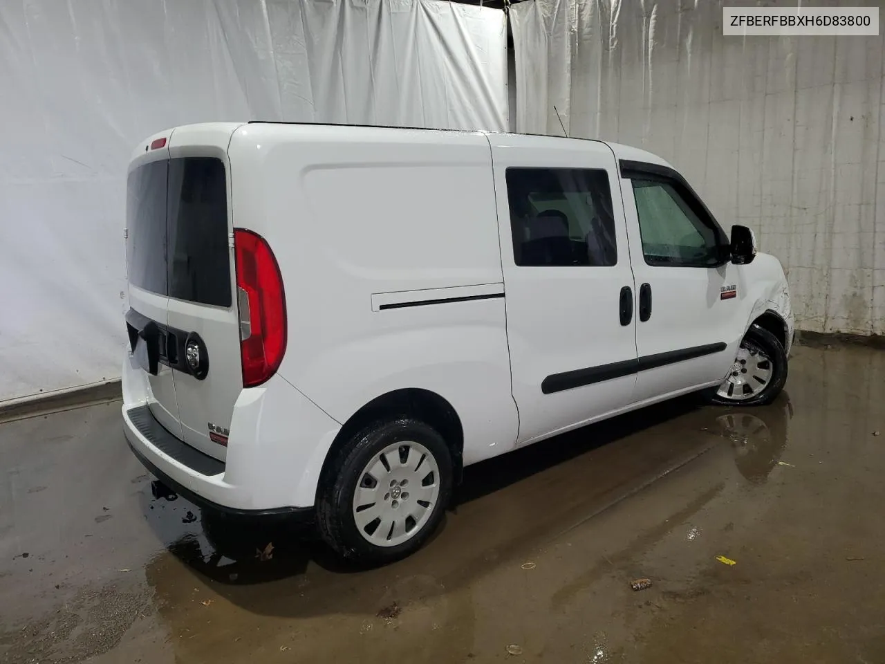 2017 Ram Promaster City Slt VIN: ZFBERFBBXH6D83800 Lot: 75333564