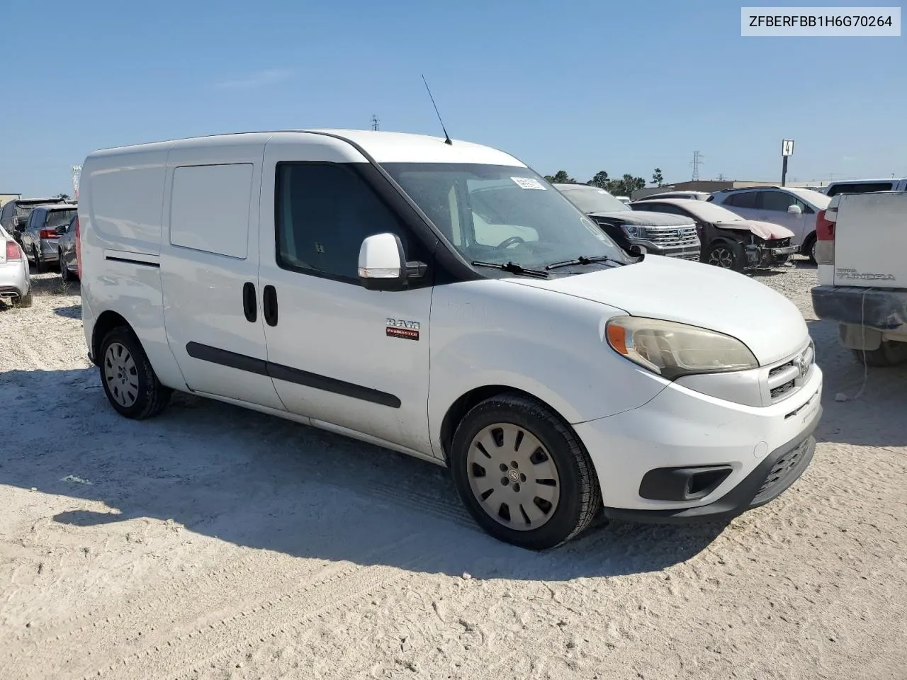 2017 Ram Promaster City Slt VIN: ZFBERFBB1H6G70264 Lot: 75359944